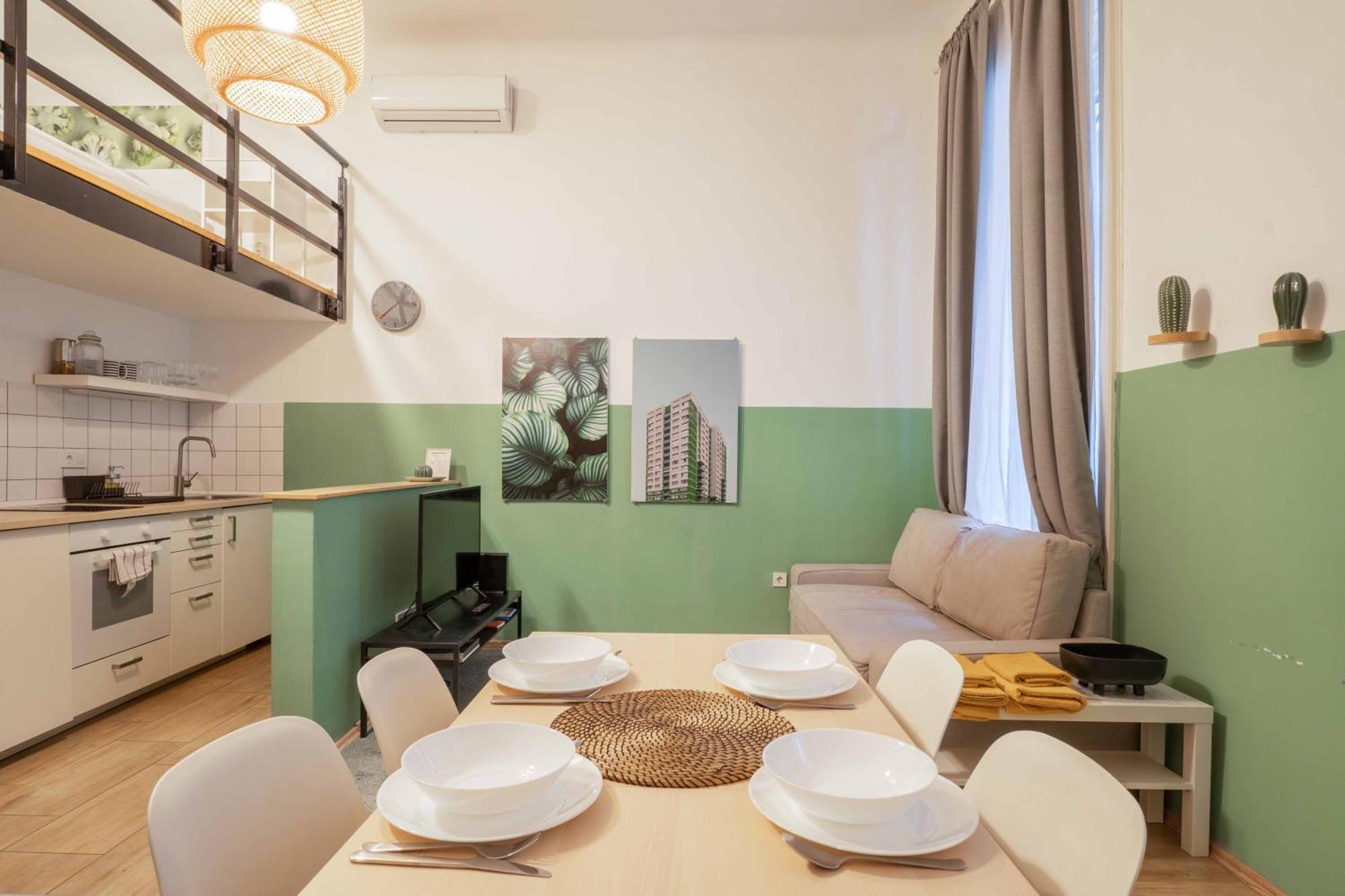 Cosy Studio In Terezvaros W41 Green Budapest Exterior photo